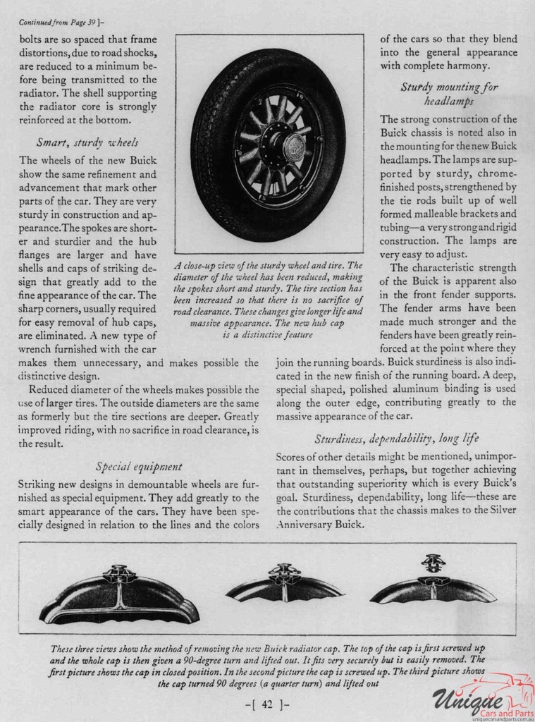 1929 Buick Silver Anniversary Brochure Page 47